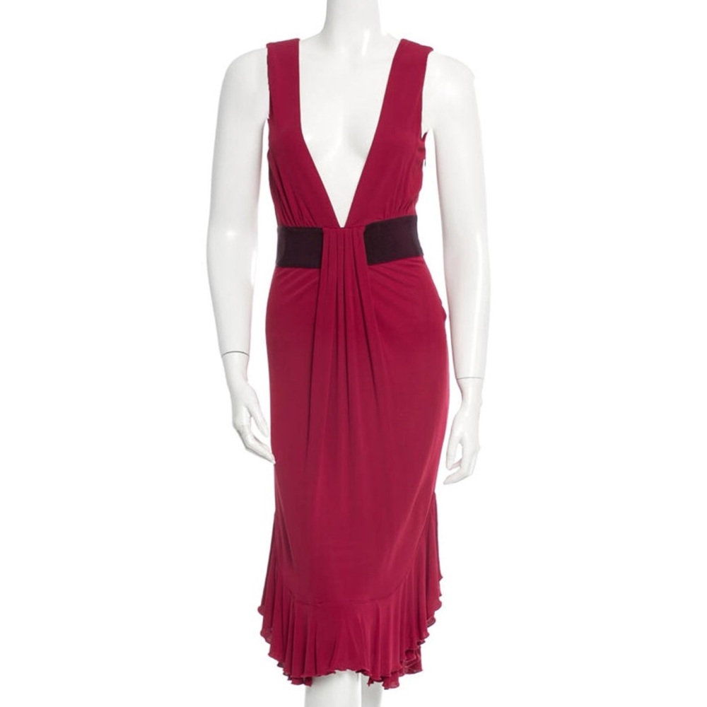 RED Valentino Hot Red Cocktail Dress